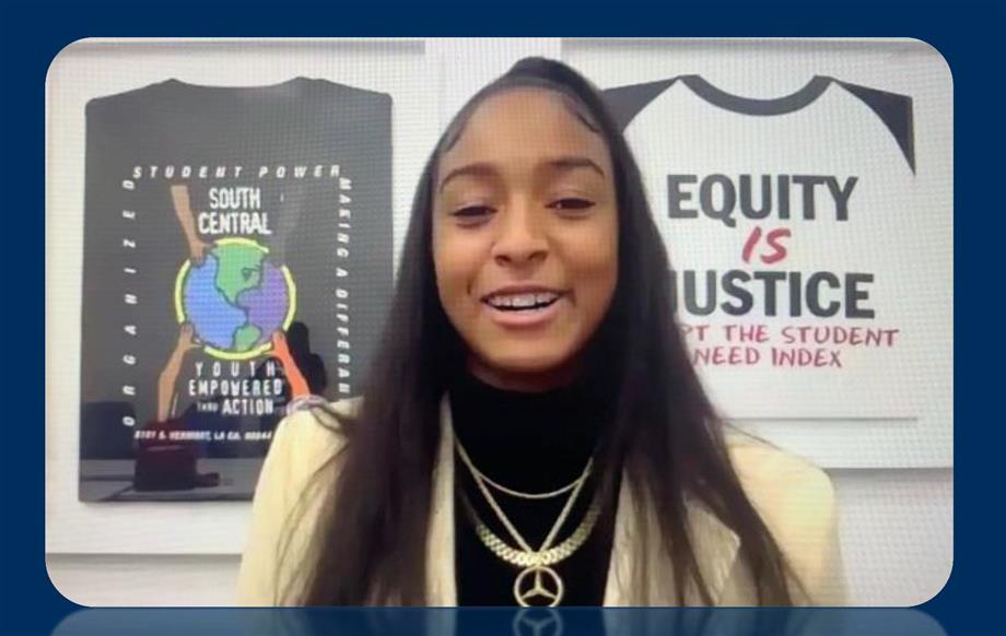  Picture of Student Board Member Kamari Brown